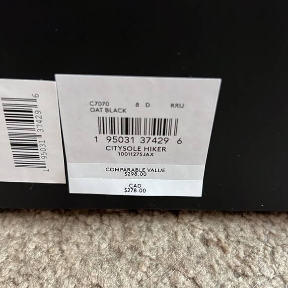 Coach Citysole Hiker, Size 8. - Picture 7 of 9